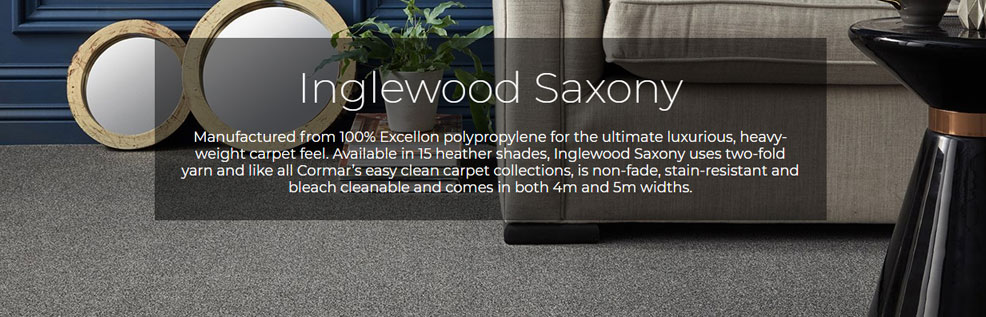 Cormar Inglewood Saxony Carpet Range Cormar Inglewood Saxony Carpet at Crawley Carpet Warehouse